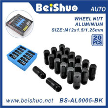 20PCS / Set Racing M12X1.25 Geschmiedete Aluminium Rad Lug Nuts